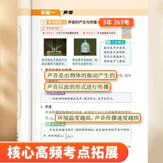 初中数理化小四门常考点【图解+速记】一本通中考必备数学函数几何物理化学生物历史地理道德与法治考点口诀速记指导教材书 商品图4
