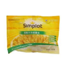 【超市】辛普劳香脆细薯条300g