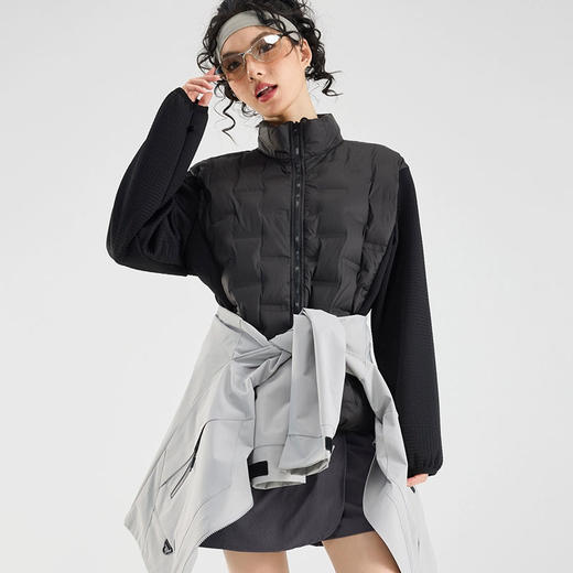 半身缘男装 冬季两件套户外防风防水三合一羽绒可拆卸冲锋衣254212U010610141 商品图7