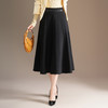 「自」全新升级【铂金会员174/天猫229/差价55】(52147)洛诗琳新款百搭垂感半身裙2025秋季修身显瘦通勤高腰A字裙 商品缩略图1