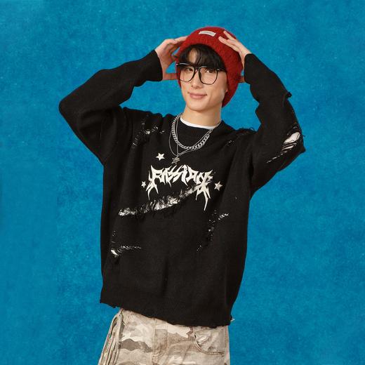 秋冬潮流流苏套头毛衣男款纪念日百货门店同款166296681 商品图0