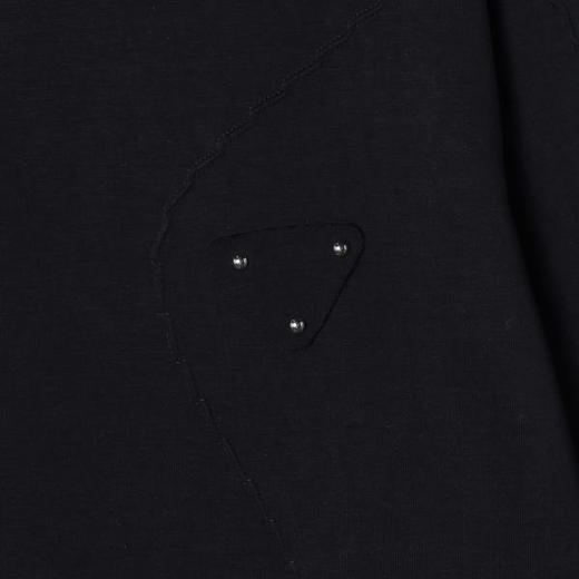 53231SDSA男士秋冬新款痞帅男装韩系纯色铆钉倒三角圆领卫衣百搭时尚潮 商品图3