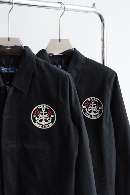 R.L 秋冬款 加棉 翻领甲板夹克 WT890 商品图3