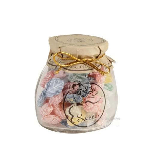 【超市】莎莎的店1886树叶什锦味花瓣形水果糖150g 商品图0