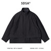 SDSA秋冬新款痞帅男装韩版纯色立领假两件夹克外套工装简约百搭 商品缩略图0