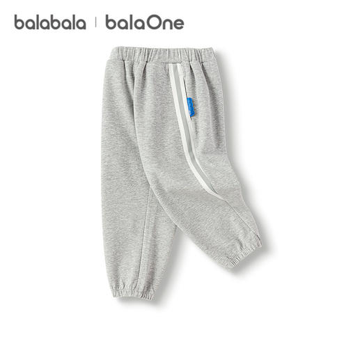 巴拉巴拉balaOne童装宝宝长裤宽松束脚裤男童女童裤子2025秋新款 商品图4