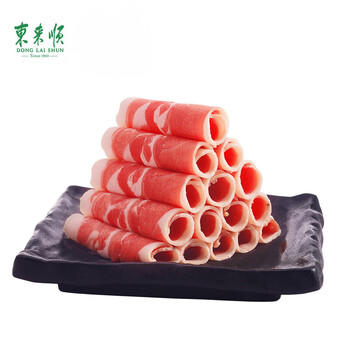 东来顺 内蒙羔羊原切羊肉卷1斤（偏厚型约1.5mm）火锅食材 中华老字号 商品图6