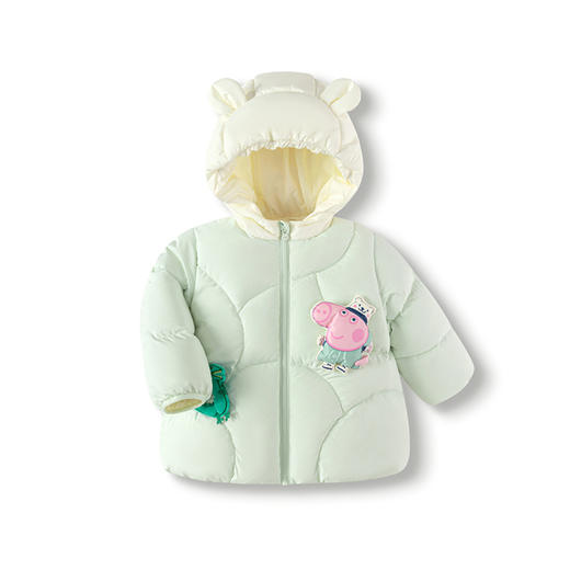 巴拉巴拉儿童羽绒服宝宝男童女童童装加厚保暖萌趣户外防风冬季潮 商品图5