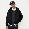 714street日系连帽卫衣开衫2025冬季潮牌夹棉外套宽松针织棉服男 商品缩略图0