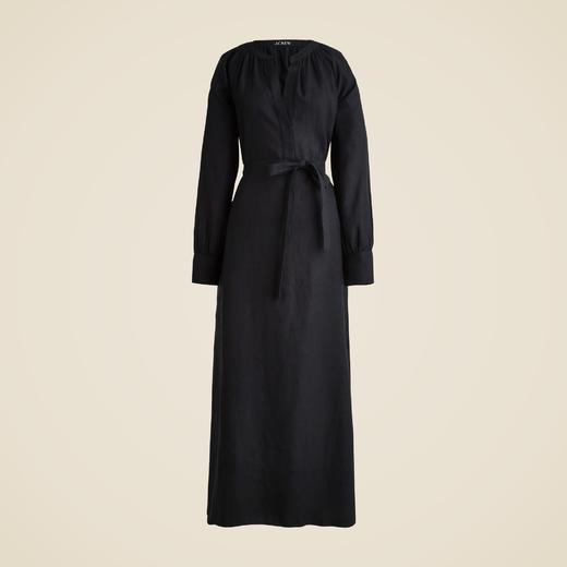 折！Jcrew 超值亚麻长袖连衣裙只要￥299直邮到手 原价1800+ 商品图4