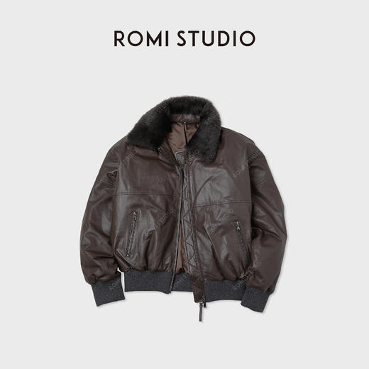 ROMI STUDIO土耳其进口超薄全植鞣绵羊皮羽绒皮外套 RWCWWG5157【填充95白鹅绒】 商品图1