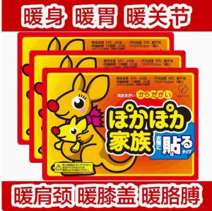 【冬日暖身！老少皆宜】袋鼠暖宝宝暖贴自发热防寒暖身贴保暖防寒贴暖宝腰腹部热帖。ha 商品图1