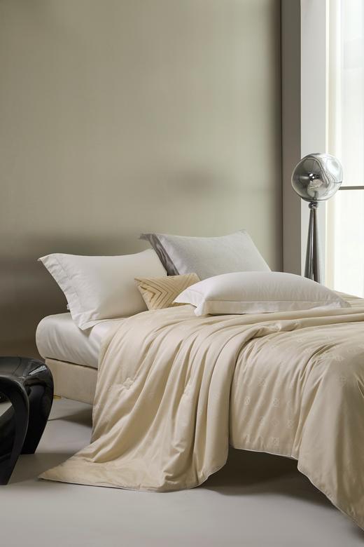 自然醒伊芙琳玻尿酸桑蚕丝被玻尿酸桑蚕丝长丝春秋被轻奢60支全棉大提花冬被单人双人被四叶草LB 商品图9