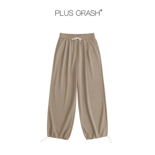 PLUS CRASH老钱风运动休闲外套锁边休闲百搭长裤套装男女同款 商品图9