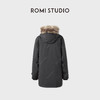 ROMI STUDIO“棕标系列*防风雨连帽派克高克重95白鹅绒服RWCWWG5976 商品缩略图3