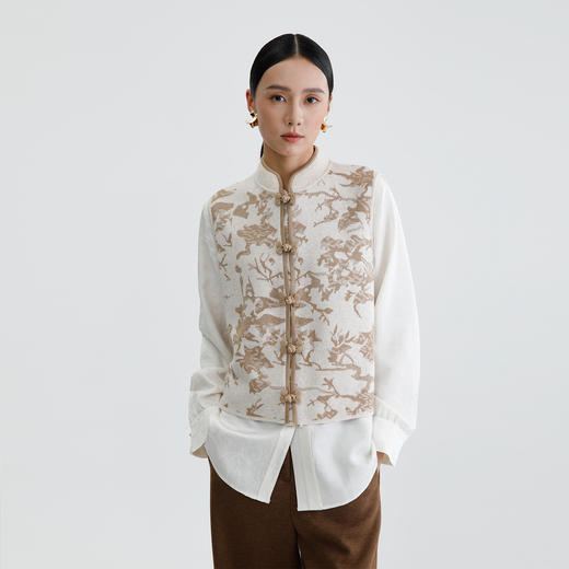 戴布拉芬针织马夹L28D357 商品图3