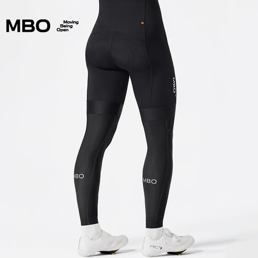 MBO男女科技反光纱线抓绒骑行腿套AL369秋冬 商品图4