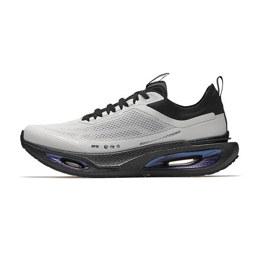 超级安踏虫洞 | 氮科技运动鞋跑鞋男子商务通勤休闲鞋112535543U 商品图1