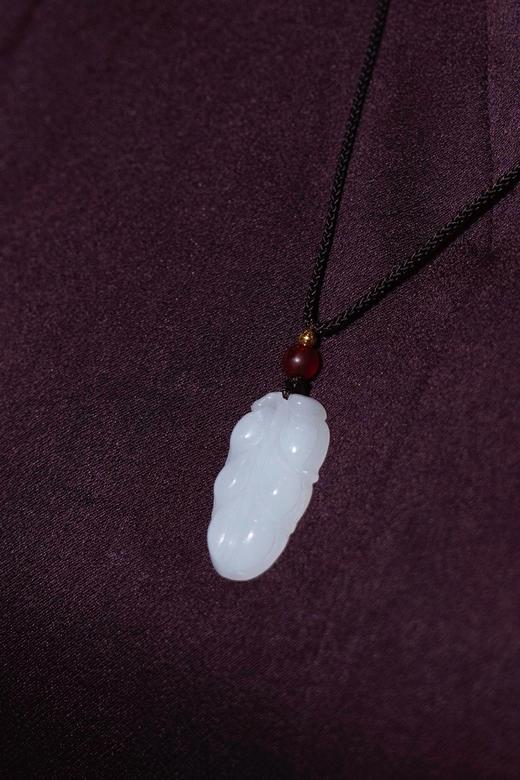 证书保障！【和田玉首饰】羊脂白/碧玉/猫眼，山料，多款吊坠、戒指、耳饰，闭眼入的质感好物，点缀姐妹们的日常高级感！一件羊脂白吊坠、一枚碧玉戒指，都在举手投足间散发温润气质~ 商品图7