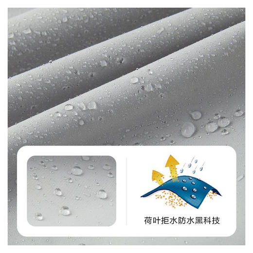 半身缘男装 冬季两件套户外防风防水三合一羽绒可拆卸冲锋衣254212U010610141 商品图12