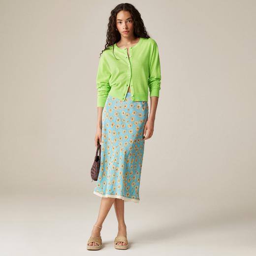 3折！Jcrew轻奢品牌 喀什米尔羊绒开衫 只要￥450直邮到手 商品图0