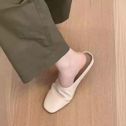 猫太推荐---超软平底一脚蹬穆勒包头拖鞋（建议拍大一码） 商品图2