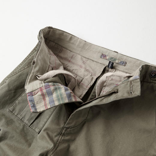 ROMI STUDIO“美式工装”多口袋平纹撞色抽拉腰头工装裤RWCAXY5149 商品图3