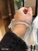 玻璃种圆镯【5010104】圈口54.5~具体价格微信咨询 商品缩略图4