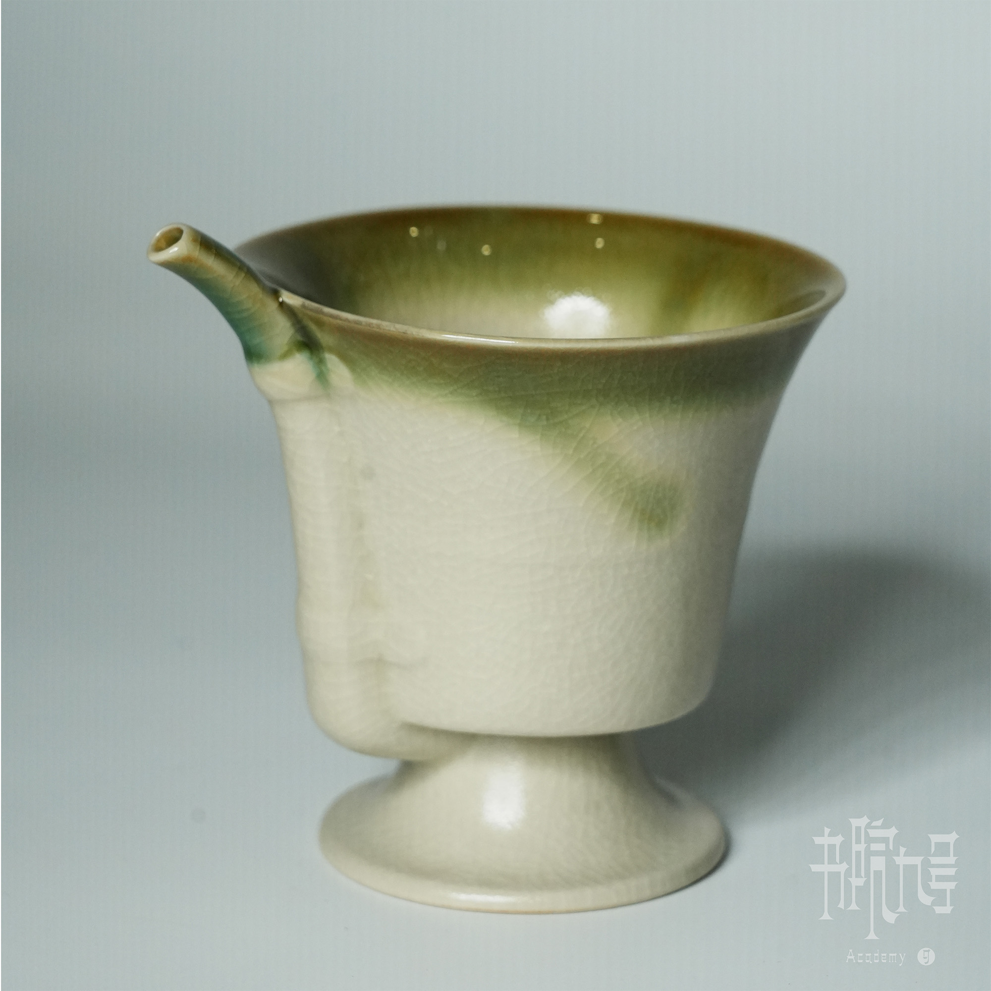 长沙窑铜官窑陶瓷吸管杯