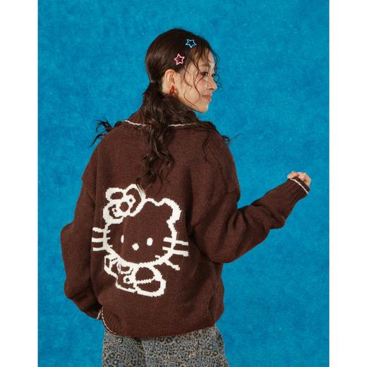 KT线条拼接慵懒感毛衣-纪念日百货门店同款166444613 商品图2