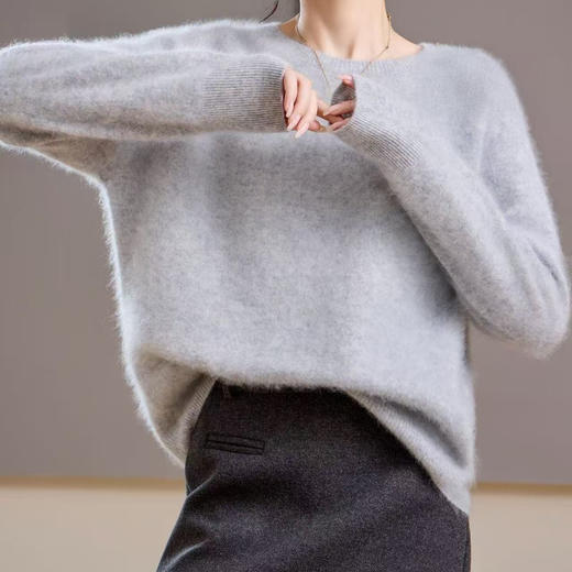 it hut 拉毛2.0升级版羊毛针织衫 圆领/V领 无缝一体工艺 软糯舒适 20色可选 商品图1