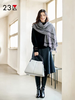 23区日系秋冬季通勤纯羊毛中长款半身裙休闲小喇叭A字裙商场同款 商品缩略图4