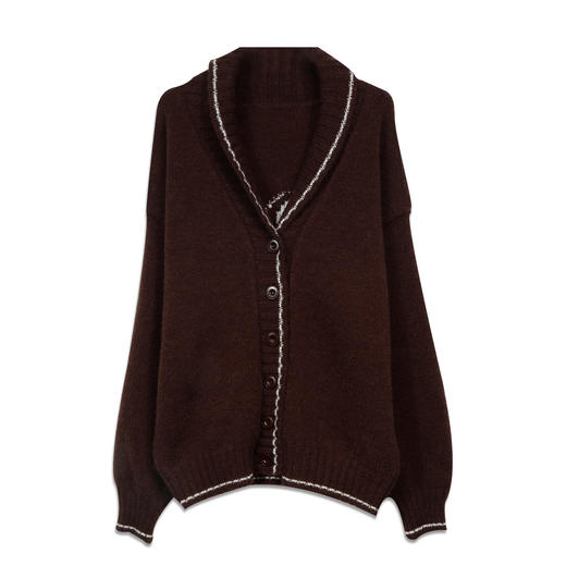 KT线条拼接慵懒感毛衣-纪念日百货门店同款166444613 商品图4