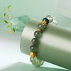 【祈愿吉品】「喜木」绿发晶金钱路路通手链 商品缩略图4