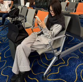 ROMI STUDIO“自然无拘”牦牛绒混纱气质松弛廓形衬衫RWCASG5920