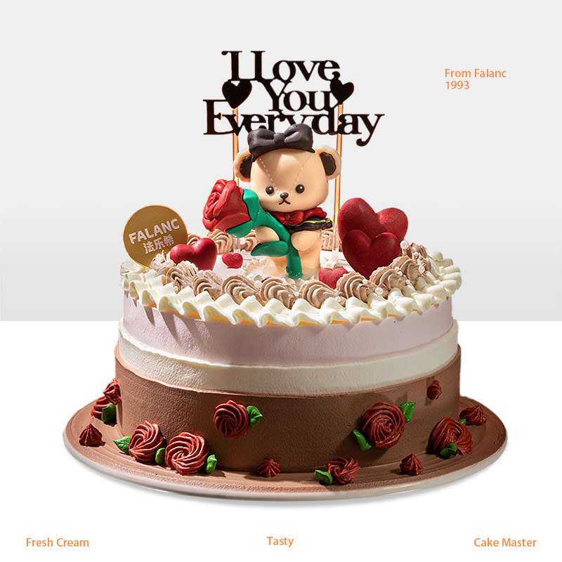 【玫瑰小熊】想做你床头的小熊 为你打败梦里的恶龙