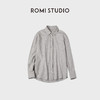 ROMI STUDIO“自然无拘”牦牛绒混纱气质松弛廓形衬衫RWCASG5920 商品缩略图1