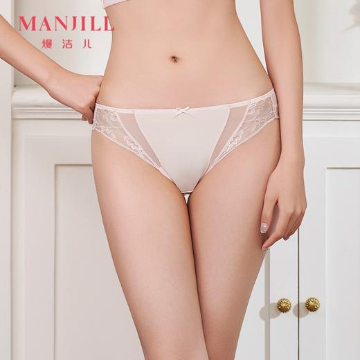 【商场同款】熳洁儿 昕悦系列配套内裤性感蕾丝中腰中叉25702208 商品图1