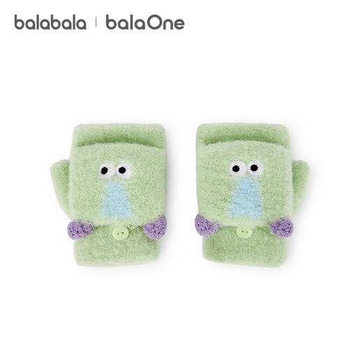 巴拉巴拉balaOne儿童手套翻盖男女童2025新款卡通舒适柔软可爱萌 商品图4