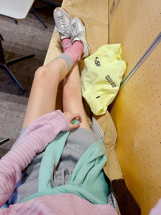 朦胧美妙MOC*同款淡紫天丝亚麻长袖针织衫 商品图3