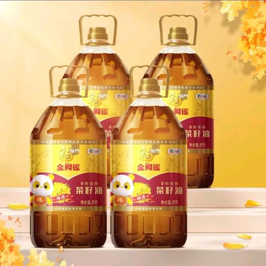 福临门非转基因菜籽油5L/桶【FY】 商品图0