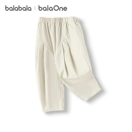 巴拉巴拉balaOne宝宝长裤纯棉裤子女童2025秋新款休闲裤甜美时尚★ 商品图4
