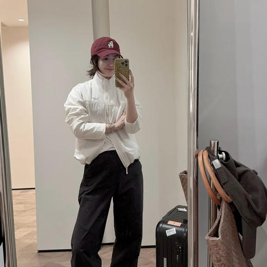 鸟家elec系列女款轻薄立领棉服090205 商品图1