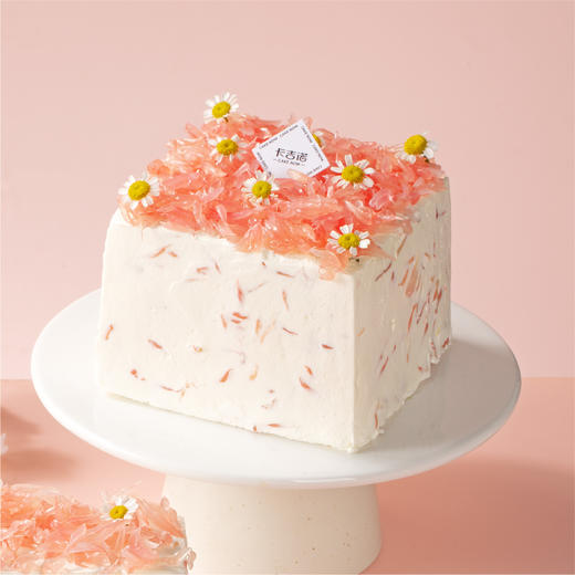 【新品上市】柚见秋天小方4英寸动物奶油分享蛋糕 商品图0