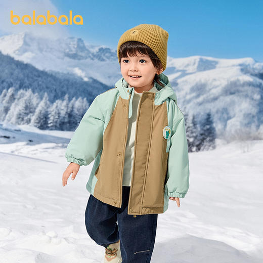 【商场同款】巴拉巴拉宝宝羽绒服男童两件套冬2025新款外套恐龙潮 商品图2
