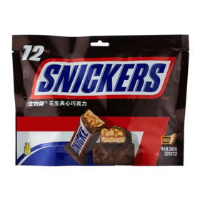 【超市】士力架花生夹心巧克力240g