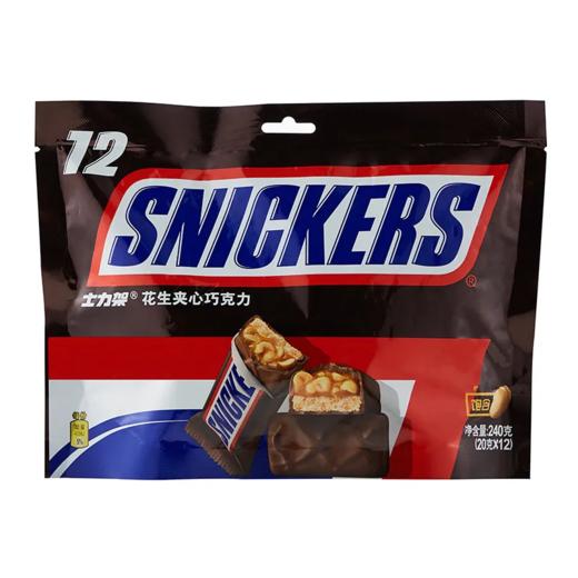 【超市】士力架花生夹心巧克力240g 商品图0