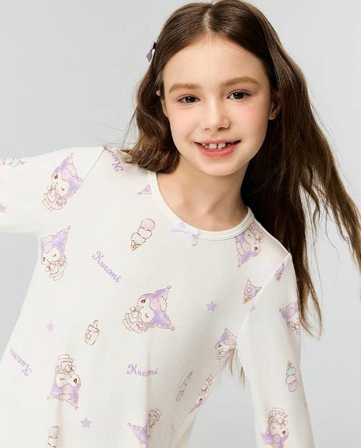 【云粉节】8楼爱慕儿童Aimer Kids女孩奶皮酷洛米冰淇淋长袖睡裙AK144J451，吊牌价429元 商品图2