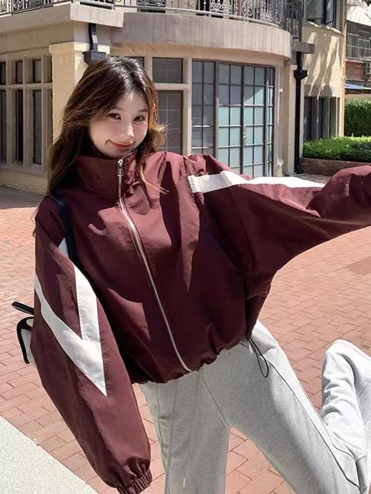 【秋上新】2025新款韩版休闲百搭短款夹克外套-喜出 商品图1