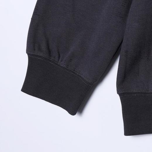 8610SDSA男士秋冬新款痞帅男装美式撞色绒毛刺绣字母圆领卫衣百搭宽松 商品图4